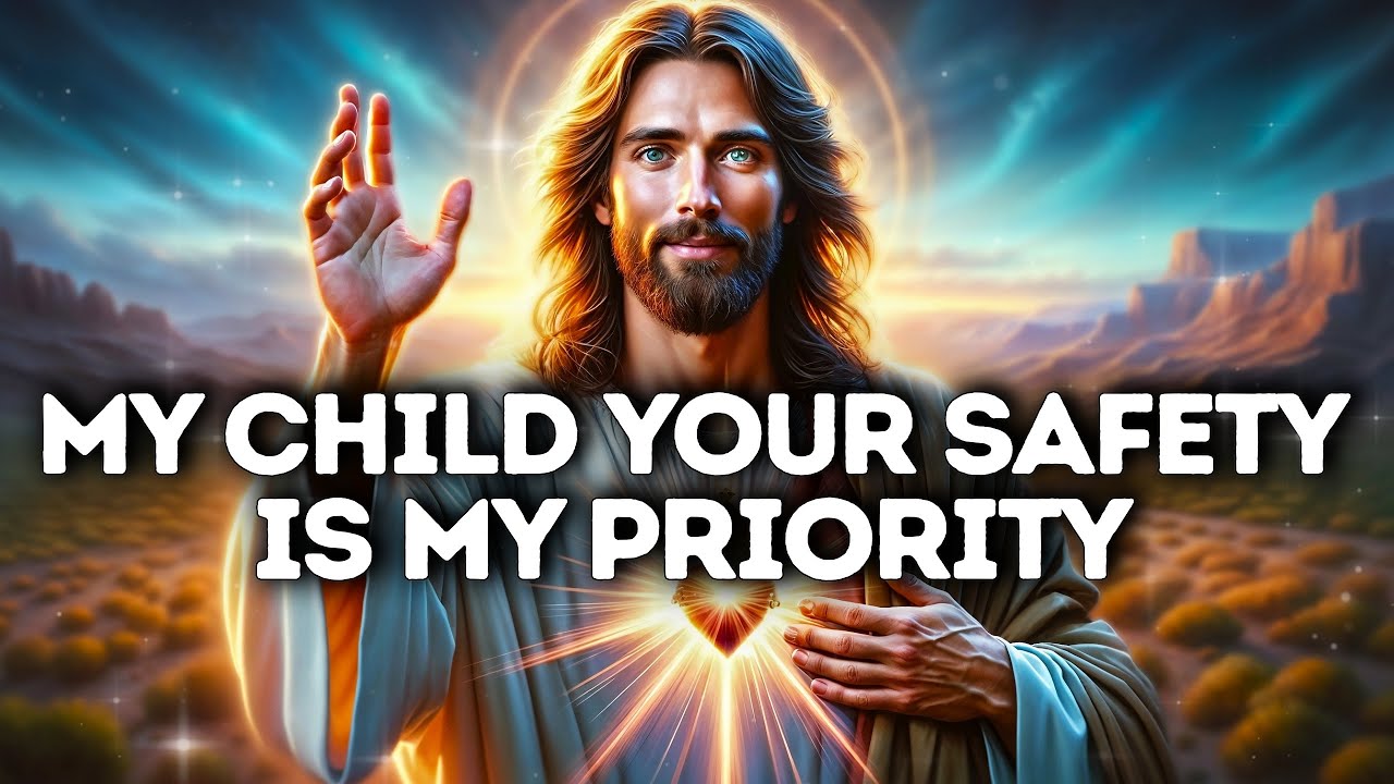 God Says: YOUR SAFETY IS MY PRIORITY | God Message Today | Gods Message Now |God's Message Now Today
