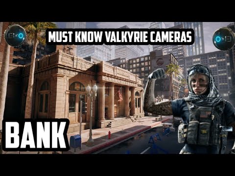 10 MUST KNOW VALKYRIE CAMERAS ON BANK | RAINBOW SIX SIEGE |