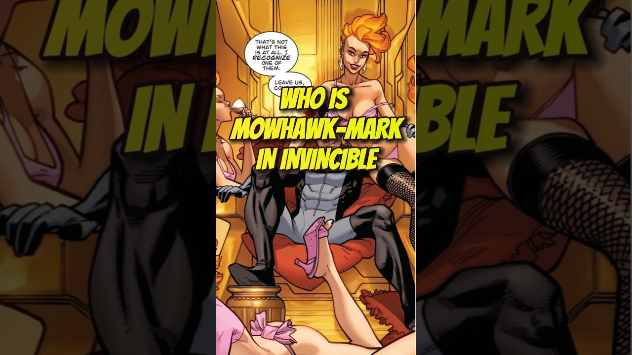 Who is MOHAWK-MARK in INVINCIBLE #comics #invincible #invinciblewar #MOWHAWKMARK