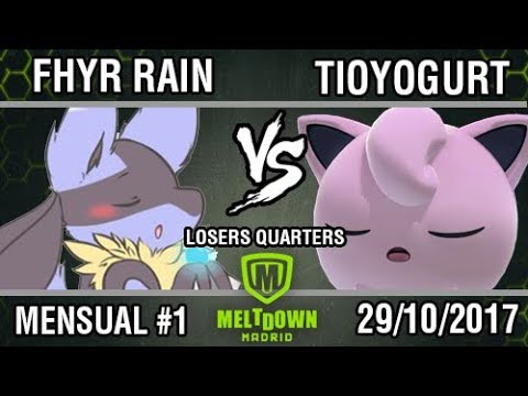 [Meltdown Smash #1] Fhyr Rain (Lucario) vs TioYogurt (Mewtwo, Falco, Puff) SSB4 Losers Quarters