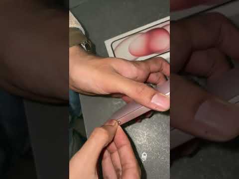 How to input Sim Card on Iphone 15 #iphone15 #input #shorts