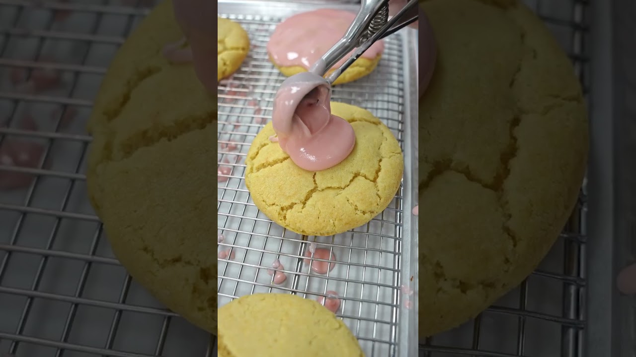 Pink Doughnut | Crumbl Cookies