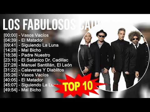 L o s F a b u l o s o s C a d i l l a c s 2023 MIX - 10 Grandes Exitos