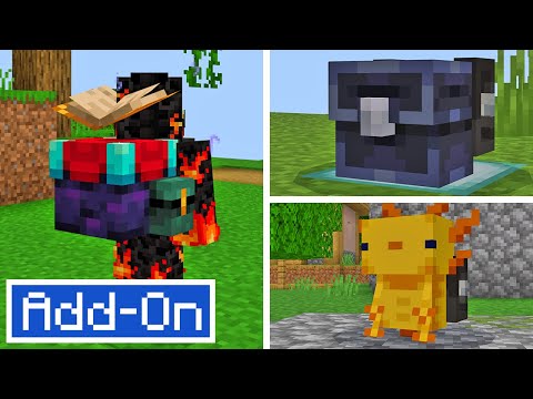 CRAZY NEW BACKPACKS in Minecraft Bedrock!