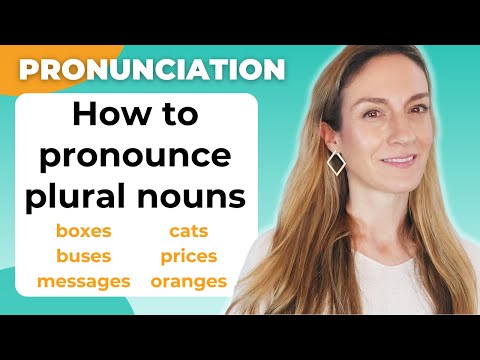 How to pronounce Plural Nouns | English Pronunciation
