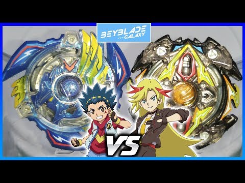 VICTORY VALKRIE .B.V vs ZILLION ZEUS .I.W - Beyblade Burst