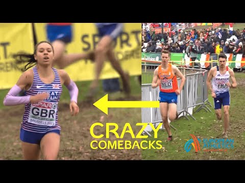 Crazy Comebacks 😮 | Cross Country Edition