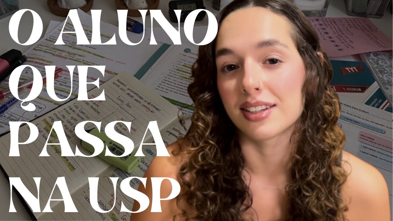 Esse é o aluno que passa em medicina na USP