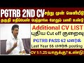 PGTRB ALL DEPT CUT OFF Today News Trb Lastest Update BtBRTE Sgt TET PGTRB PGTRB 2025