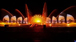 Eastern Sunrise Night Show Rizhao Olympic Water Park China