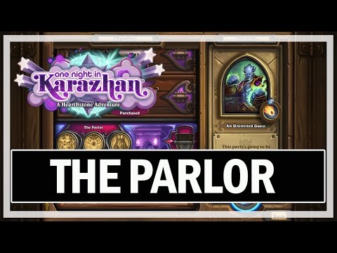 Hearthstone Karazhan - THE PARLOR - Let's Play Gameplay