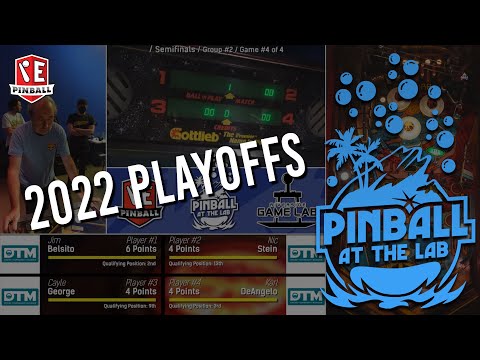 Pinball at the Lab 2022 - Playoffs