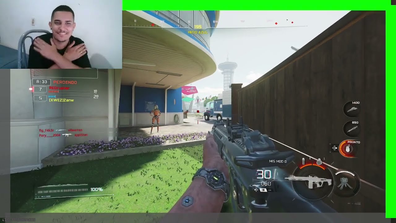 Gameplay no Call of Duty