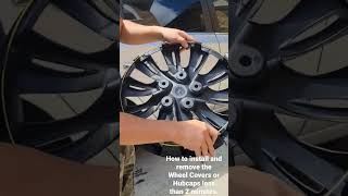 How to install and remove the Wheel Covers or Hubcaps less than 2 minutes.