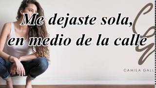 Un poco mas de frio -Camila Gallardo/ letra