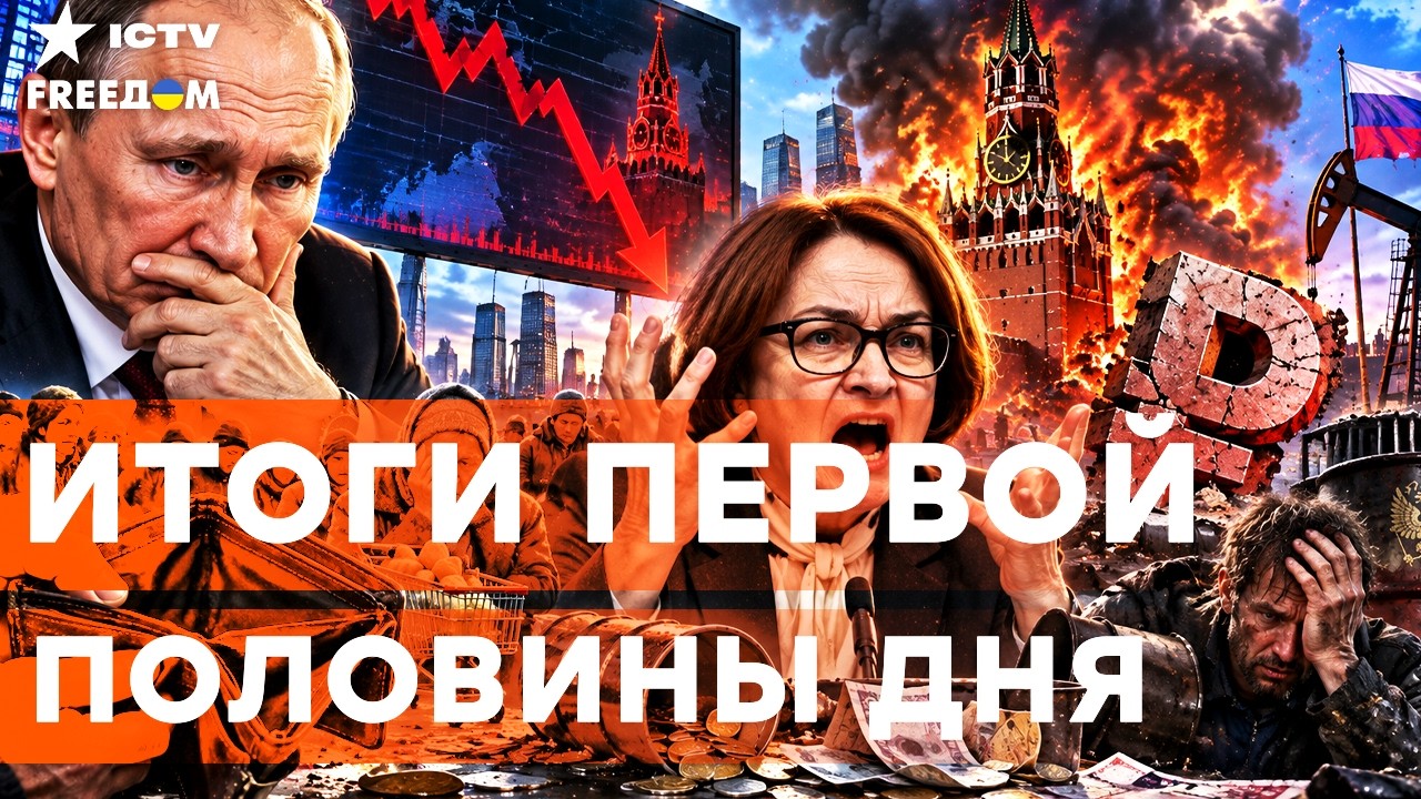 ПУТИН, ТЫ ПОПАЛ! Экономика В ТАКОЙ ЗАДНИЦЕ, что... МОСКВА В ОГНЕ | Freedom live