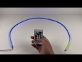 LED ambientní osvětlení RGB do USB - Bluetooth / dálkový ovladač (1,1m) - Video Youtube