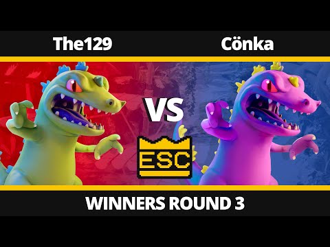 ESC 15 Winners Round 3 - The129 Vs. Cönka - Nickelodeon All-Star Brawl Tournament
