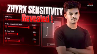 ZHYRX SENSITIVITY REVEALED 😱 | 4 FINGER CLAW | PRACTICING WITH PEL CHAMPIONS 🇨🇳 | #BGMI