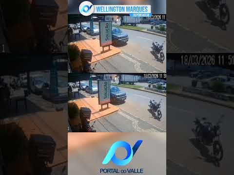 Será que é uma motocicleta fantasma em Rialma? Vejam essa situação que aconteceu durante esta