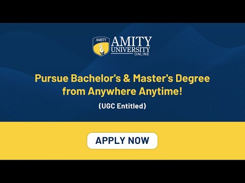 Online Degree Programs | Top Online University in India | Amity University Online