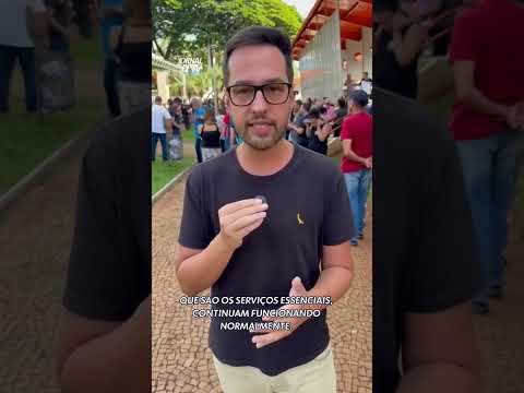 Paralisação dos servidores de São Carlos continua na tarde desta segunda