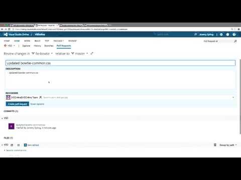 Connect 2015 Git in Team Foundation Server and Visual Studio Team Services