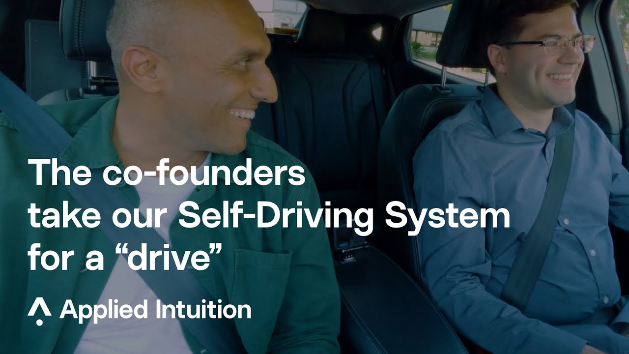The co-founders take our Self-Driving System for a 