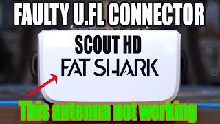 Fat Shark Scout HD FPV Goggles - HD Zero & Shark Byte - My Antenna Issue Explained