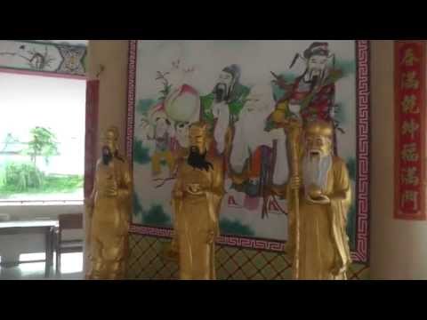 Fu Lu Shou, Parque do Dragão Celestial, Suphanburi, Tailândia