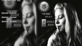 "I'M HERE" Official Song with Lyrics on the screen by Daniela Bessia 安达 &amp; Andy Santana Bass