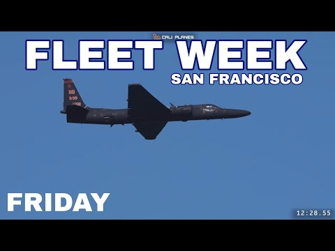 Friday at San Francisco Fleet Week 2025 LIVE IRL Stream