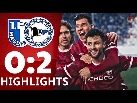 FC Magdeburg - DSC Arminia Bielefeld | 0:2 | Highlights | 2. Bundesliga, Matchday 22, 2025/26