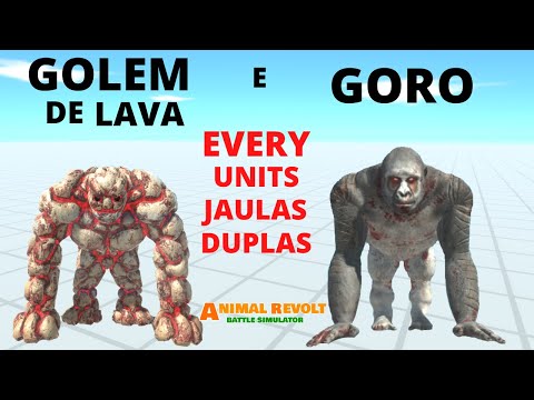 Goro e Golem de Lava - Every Units Jaulas Duplas - ESPECIAL 800 INSCRITOS - ARBS