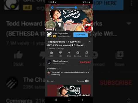 Reaction to It Just Works Todd Howard Song