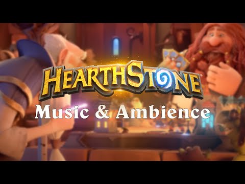 Hearthstone Tavern Ambience | 1h Fantasy Music & Ambience