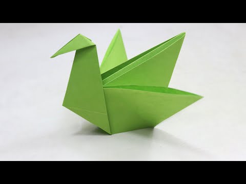 Cute & Easy Origami Bird - Paper Bird Origami