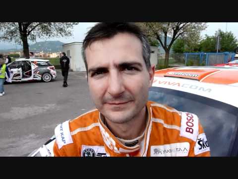 Rally 1000 Miglia 2011 - Dimitar Iliev in finish