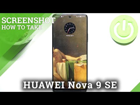 How to Take Screenshot on HUAWEI Nova 9 SE - Capture Screen Instructions / Find Screenshot Folder