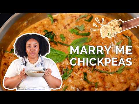 How to Make Marry Me Chickpeas | Protein Packed Vegan Dinner Idea!