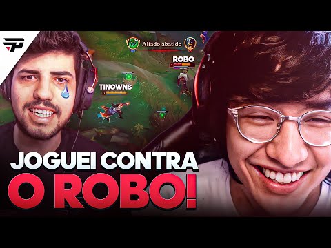 TINOWNS JOGOU de LUCIAN MID CONTRA O ROBO!