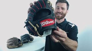 Video thumbnail: Wilson A1000 11.25" Baseball Glove: WTA10RB201788
