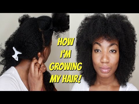 Hair Growth Challenge Day 1 (Daily Routine + Length Check) #TeamNoGames2018 Video