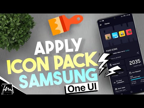 How to Apply Third-Party Icon Pack on Samsung Galaxy One UI (2023)