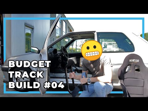 Trying to install bucket seats & removing headliner [Budget Track Build Ep4]