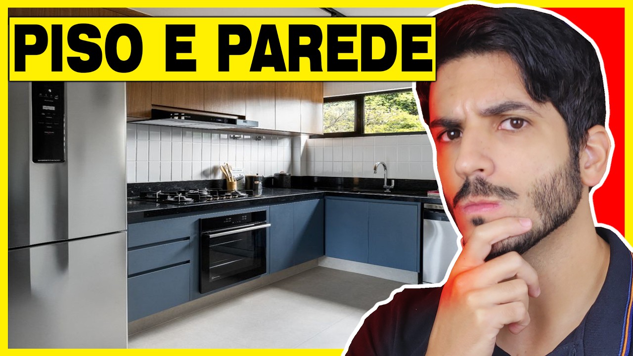 PISO E PAREDE DE COZINHA E BANHEIRO - COMO COMBINAR