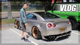 CRAZIEST DAY IN CALI! GT-R Ride, Bagged Lambo, and More! (Vlog)