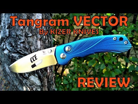 Review: Tangram VECTOR - budget line by Kizer Knives. I was surprised.