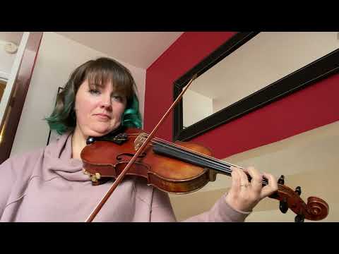 Encanto on Violin - the chorus to Dos Oruguitas - metronome at medium speed