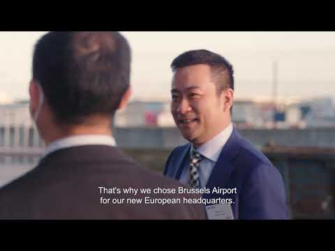 Bem-vindo Hongyuan ao aeroporto de Bruxelas!